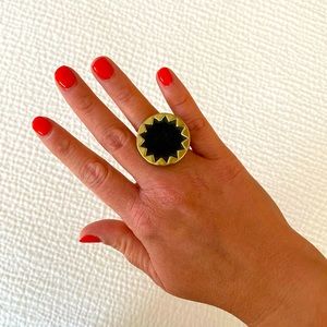 House of Harlow 1960 Cocktail Ring